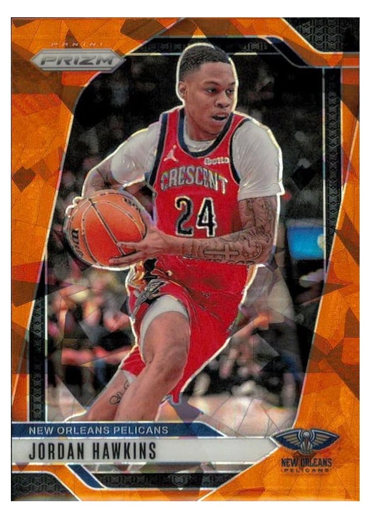 2024-25 Panini Prizm Base Set Jordan Hawkins #48 card