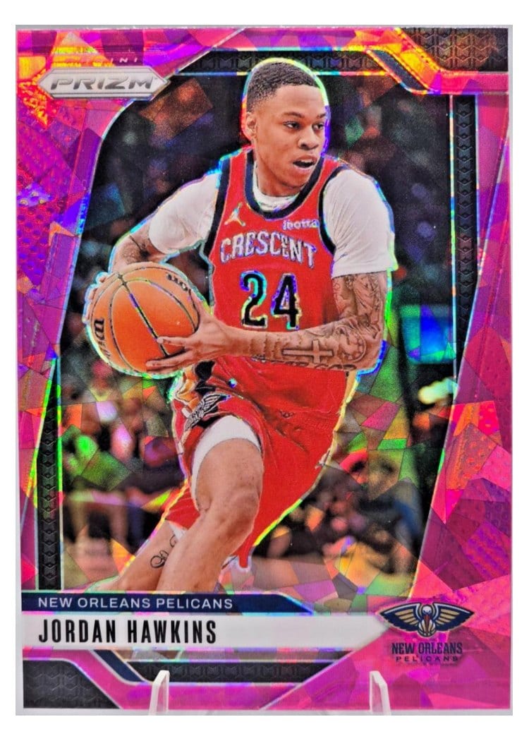 2024-25 Panini Prizm Base Set Jordan Hawkins #48 card