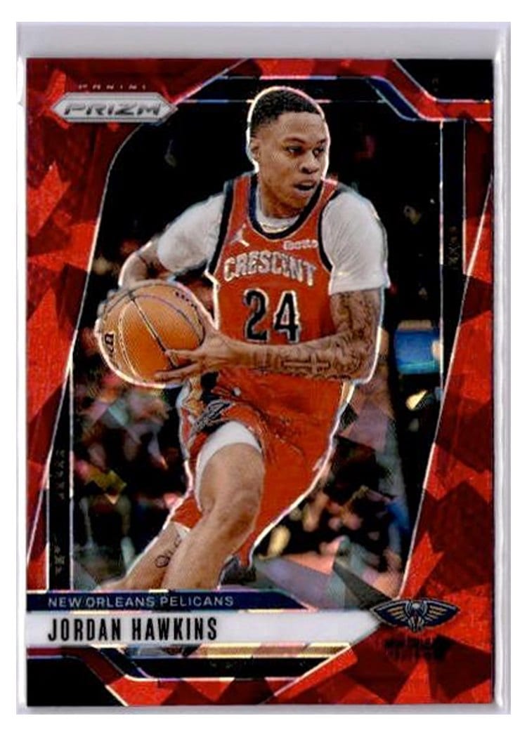 2024-25 Panini Prizm Base Set Jordan Hawkins #48 card