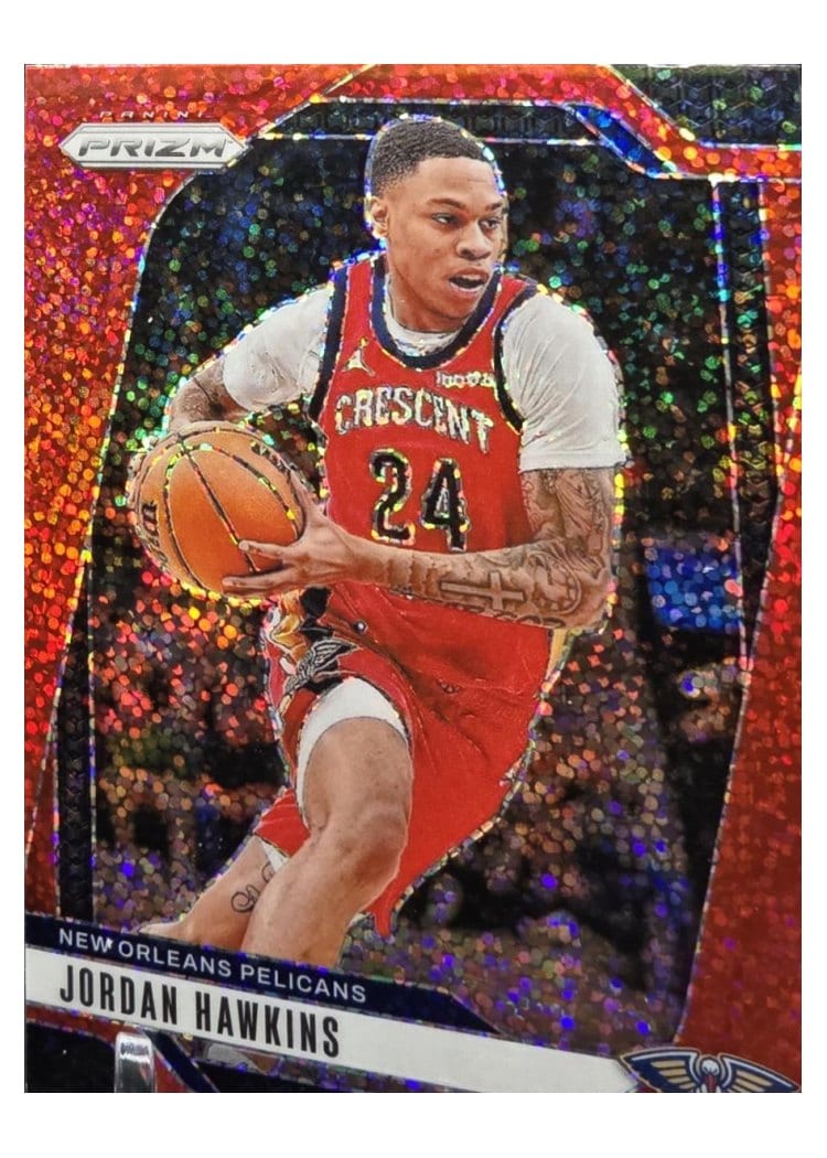 2024-25 Panini Prizm Base Set Jordan Hawkins #48 card