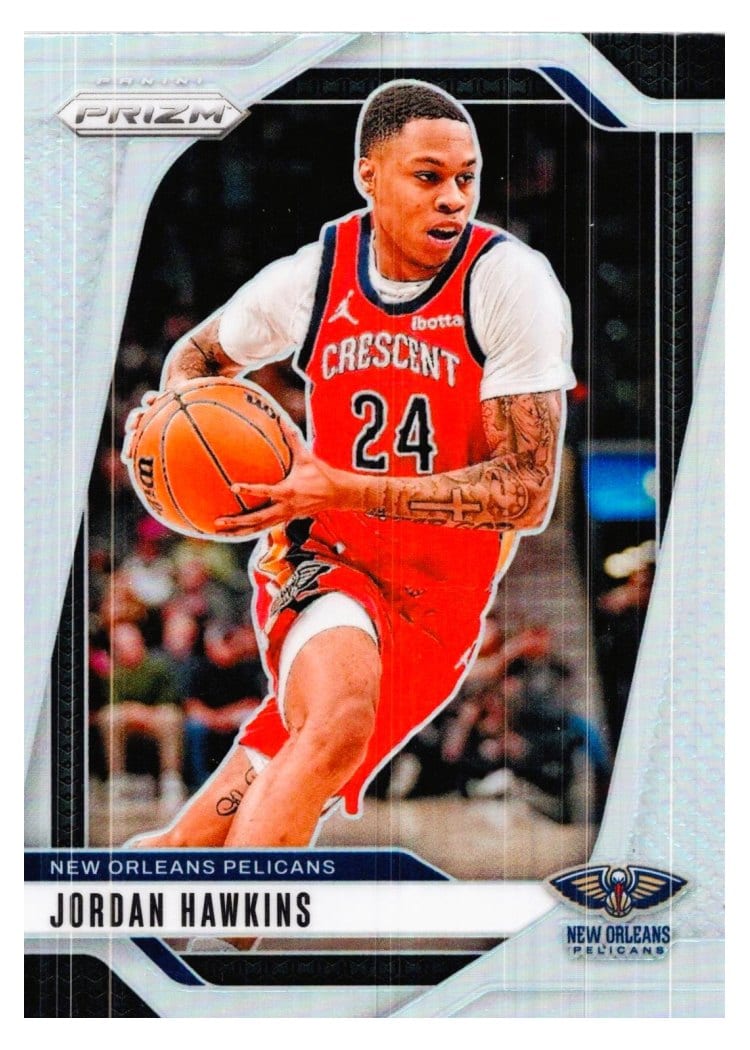 2024-25 Panini Prizm Base Set Jordan Hawkins #48 card