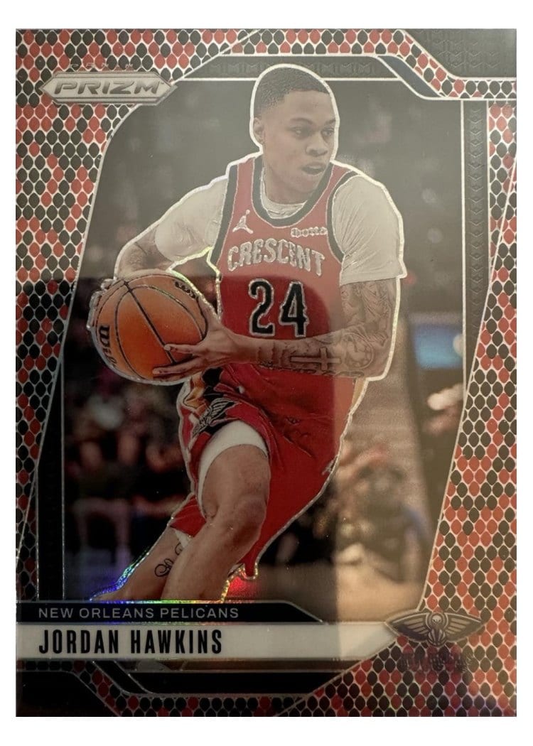 2024-25 Panini Prizm Base Set Jordan Hawkins #48 card