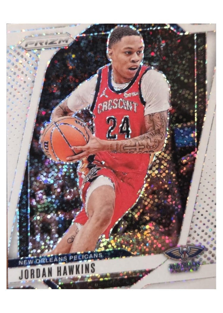 2024-25 Panini Prizm Base Set Jordan Hawkins #48 card