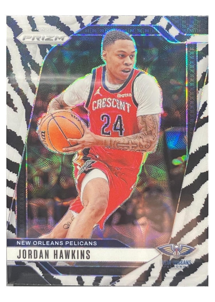 2024-25 Panini Prizm Base Set Jordan Hawkins #48 card