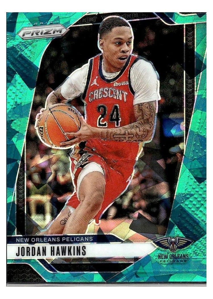 2024-25 Panini Prizm Base Set Jordan Hawkins #48 card