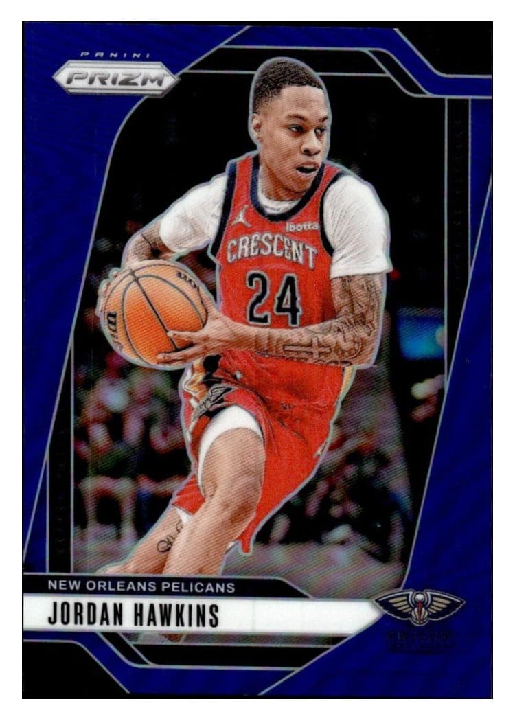 2024-25 Panini Prizm Base Set Jordan Hawkins #48 card