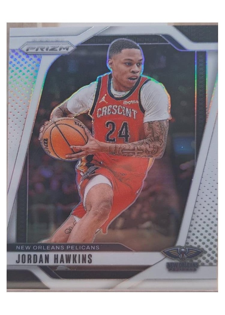 2024-25 Panini Prizm Base Set Jordan Hawkins #48 card
