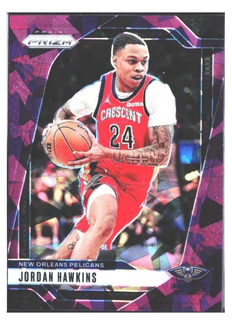 2024-25 Panini Prizm Base Set Jordan Hawkins #48 card