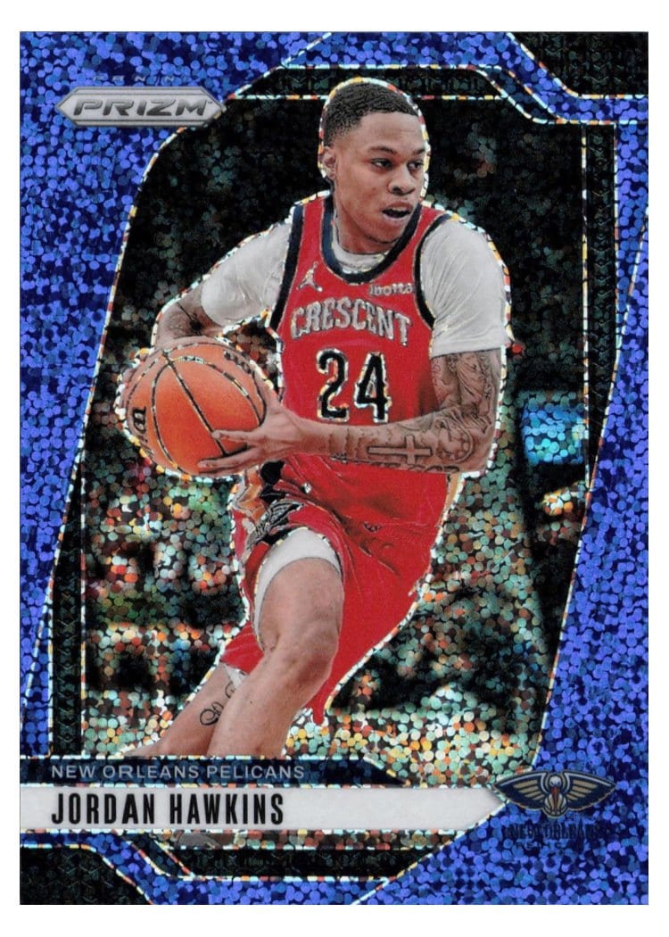 2024-25 Panini Prizm Base Set Jordan Hawkins #48 card