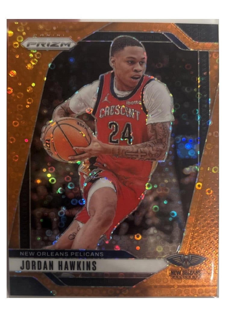2024-25 Panini Prizm Base Set Jordan Hawkins #48 card