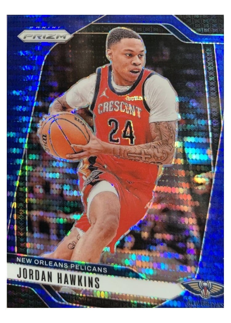 2024-25 Panini Prizm Base Set Jordan Hawkins #48 card