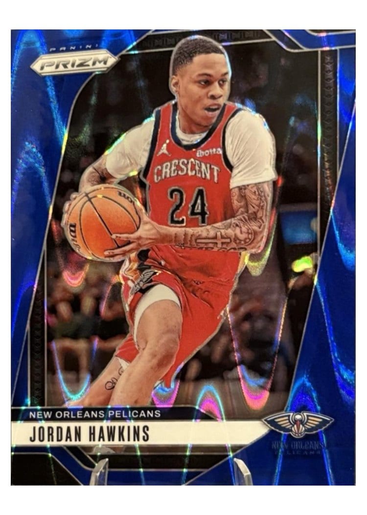 2024-25 Panini Prizm Base Set Jordan Hawkins #48 card