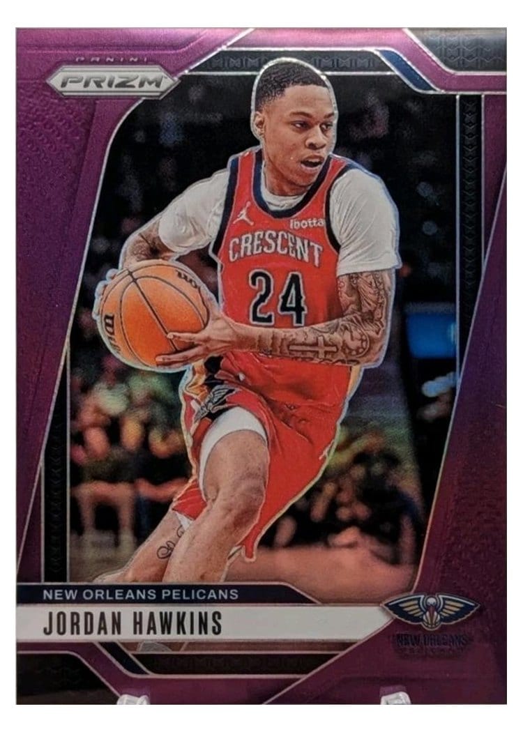 2024-25 Panini Prizm Base Set Jordan Hawkins #48 card