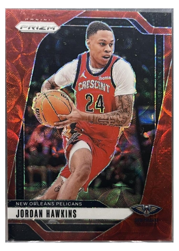 2024-25 Panini Prizm Base Set Jordan Hawkins #48 card