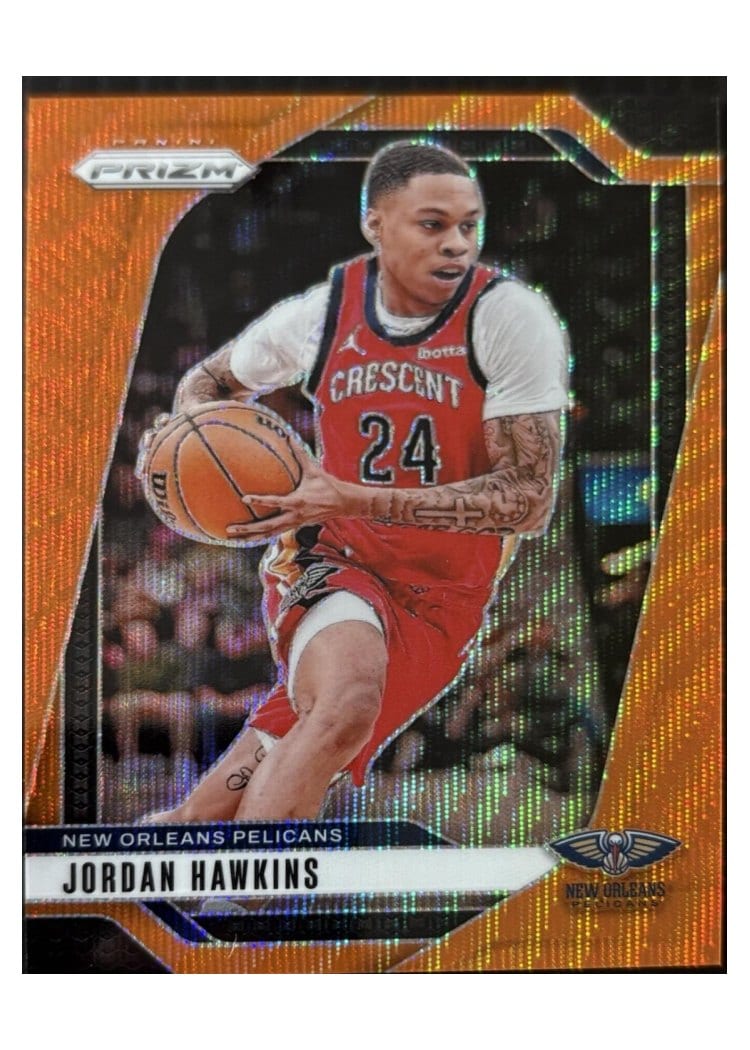 2024-25 Panini Prizm Base Set Jordan Hawkins #48 card
