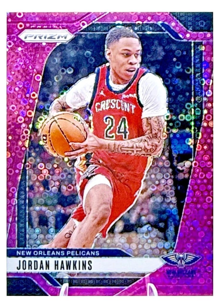 2024-25 Panini Prizm Base Set Jordan Hawkins #48 card