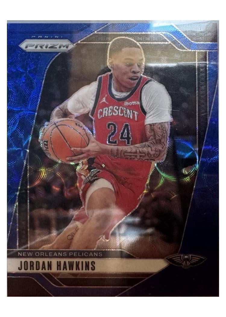 2024-25 Panini Prizm Base Set Jordan Hawkins #48 card