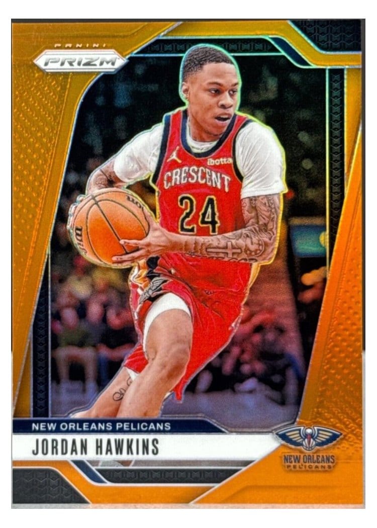 2024-25 Panini Prizm Base Set Jordan Hawkins #48 card