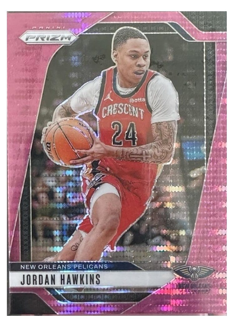 2024-25 Panini Prizm Base Set Jordan Hawkins #48 card