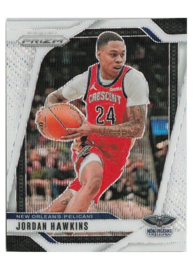 2024-25 Panini Prizm Base Set Jordan Hawkins #48 card