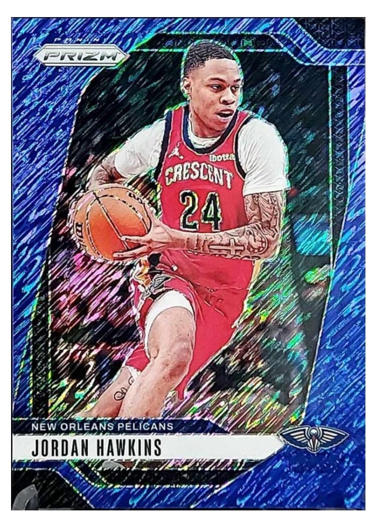 2024-25 Panini Prizm Base Set Jordan Hawkins #48 card