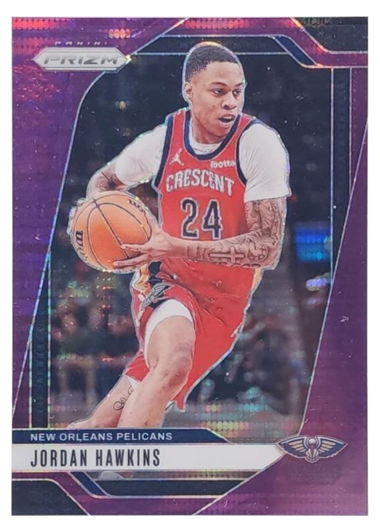 2024-25 Panini Prizm Base Set Jordan Hawkins #48 card