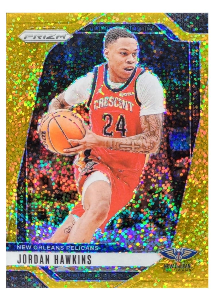 2024-25 Panini Prizm Base Set Jordan Hawkins #48 card