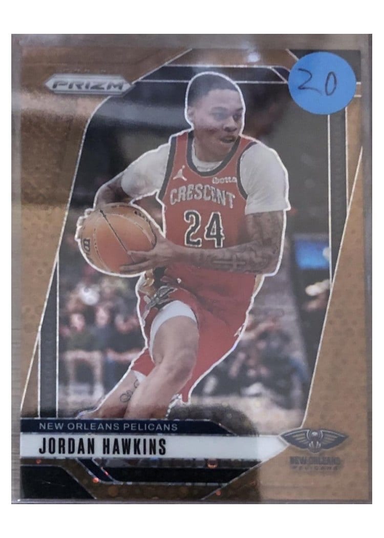 2024-25 Panini Prizm Base Set Jordan Hawkins #48 card