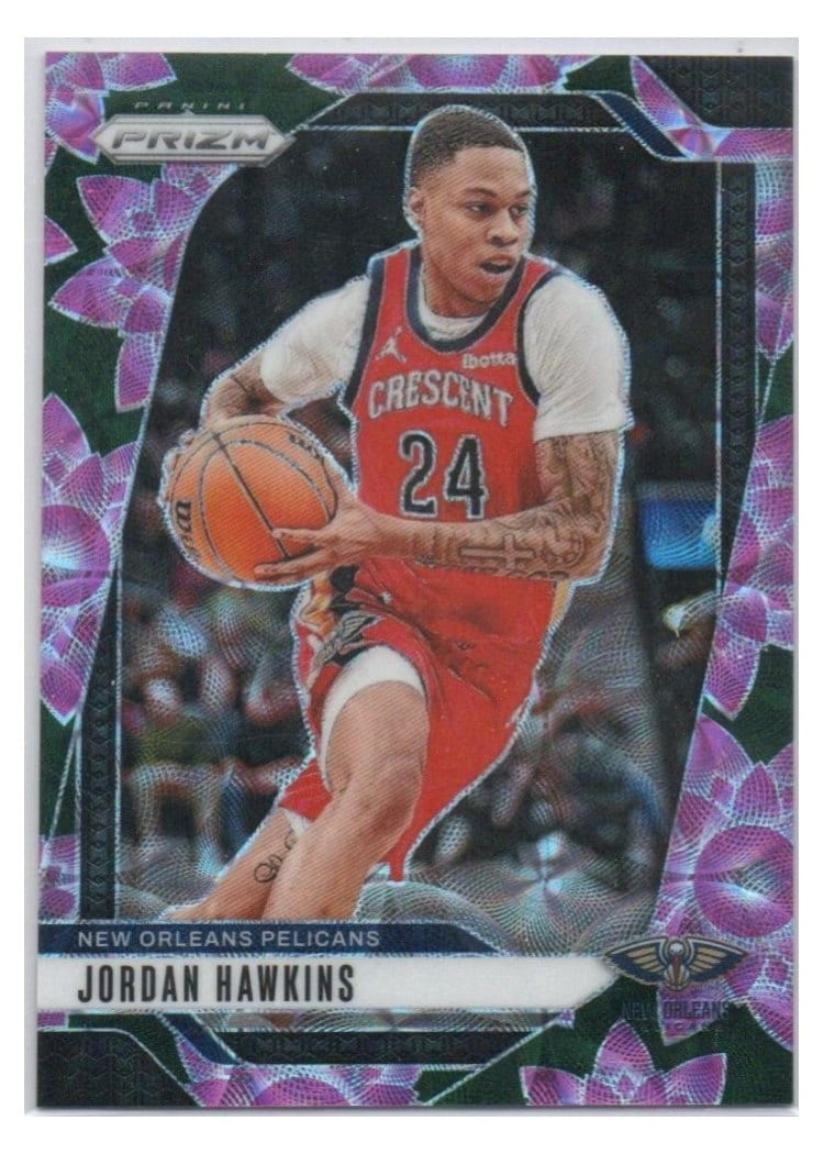 2024-25 Panini Prizm Base Set Jordan Hawkins #48 card