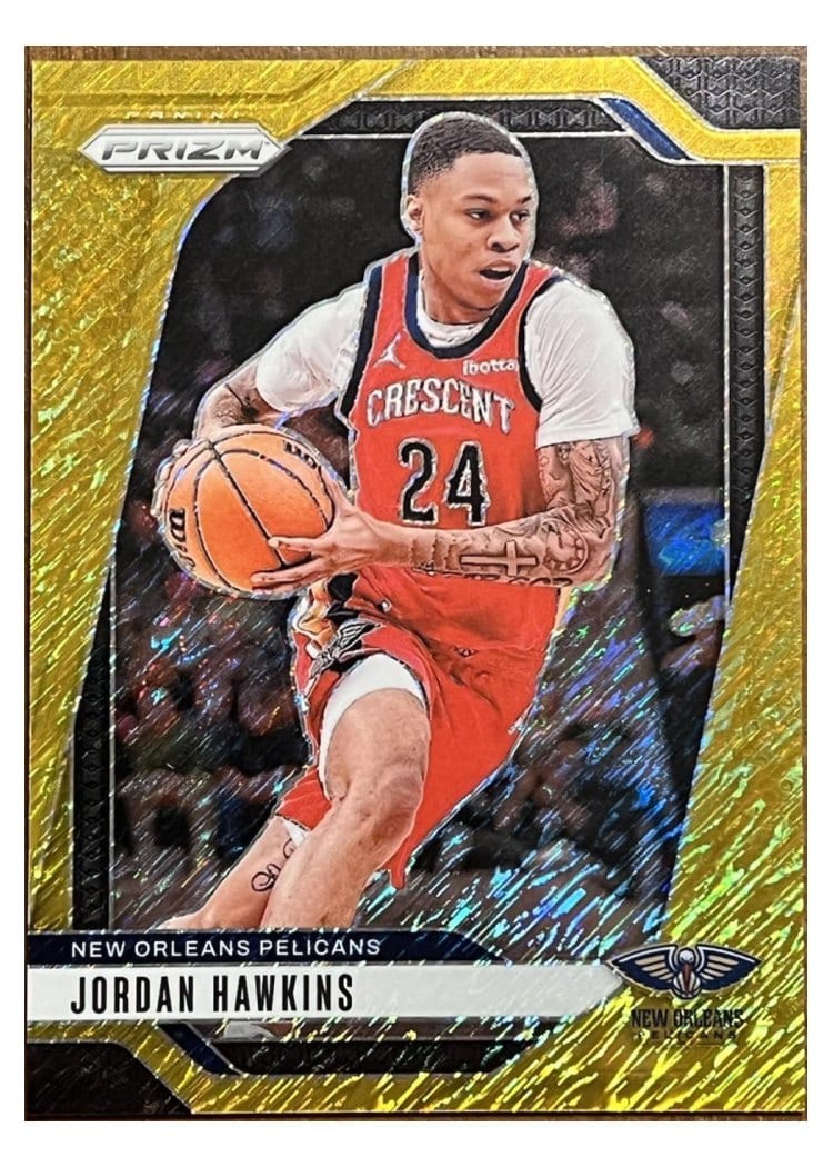 2024-25 Panini Prizm Base Set Jordan Hawkins #48 card