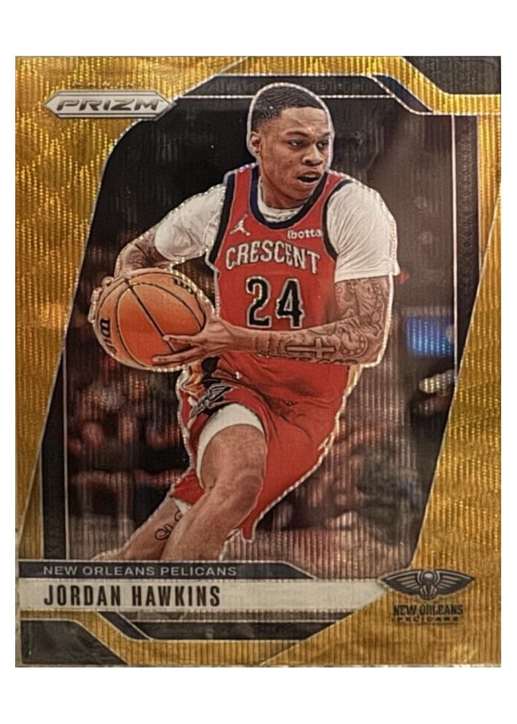 2024-25 Panini Prizm Base Set Jordan Hawkins #48 card