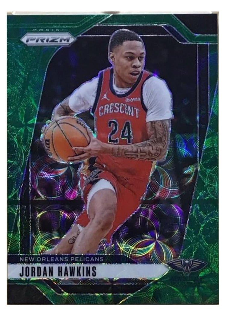 2024-25 Panini Prizm Base Set Jordan Hawkins #48 card