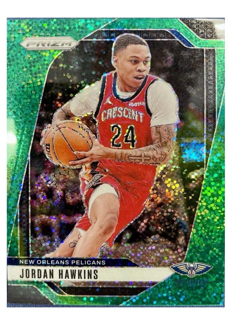 2024-25 Panini Prizm Base Set Jordan Hawkins #48 card
