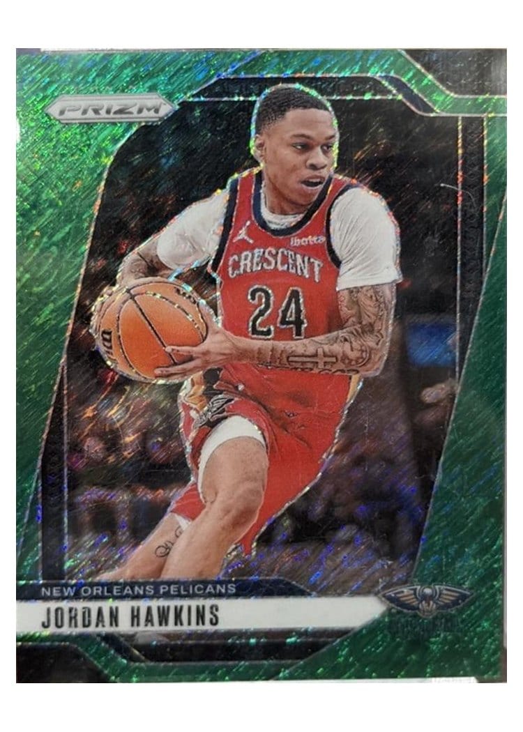2024-25 Panini Prizm Base Set Jordan Hawkins #48 card