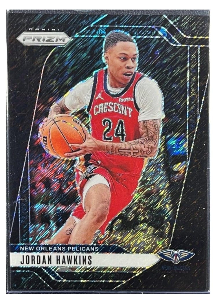 2024-25 Panini Prizm Base Set Jordan Hawkins #48 card