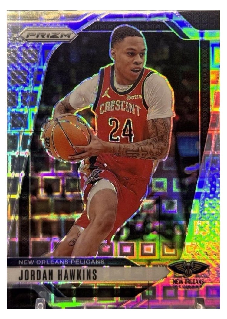 2024-25 Panini Prizm Base Set Jordan Hawkins #48 card