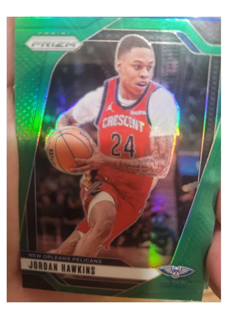 2024-25 Panini Prizm Base Set Jordan Hawkins #48 card