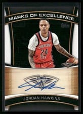 2025-26 Topps Marks of Excellence Jordan Hawkins #ME-JHA card