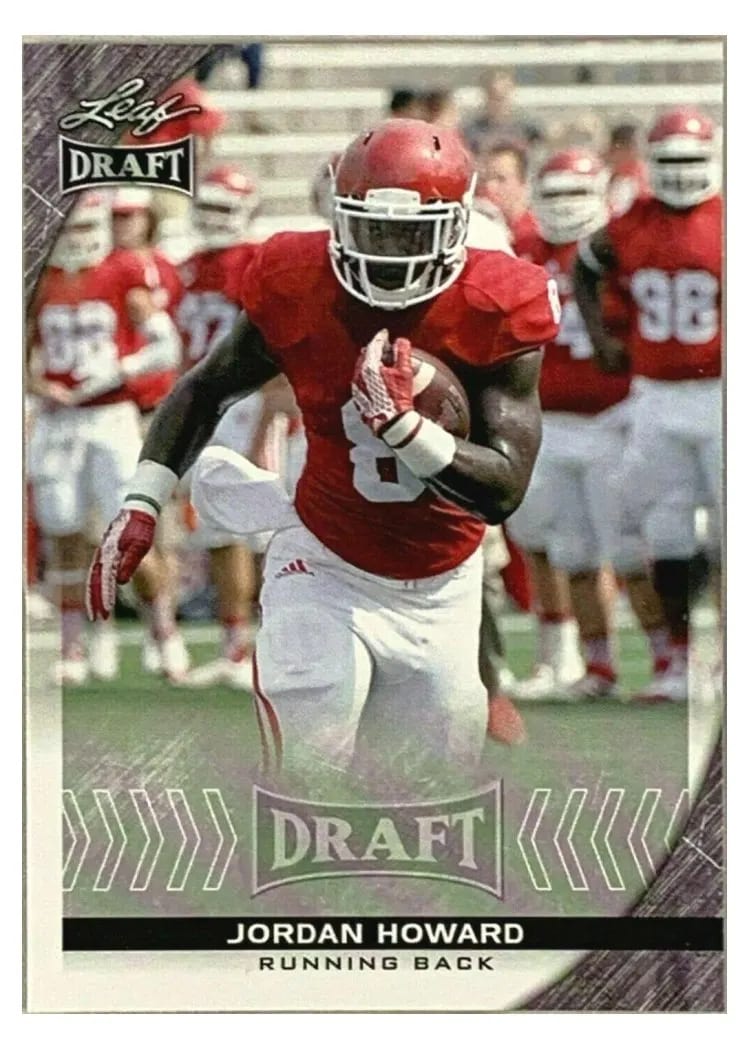2016 Leaf Draft Jordan Howard #44 card