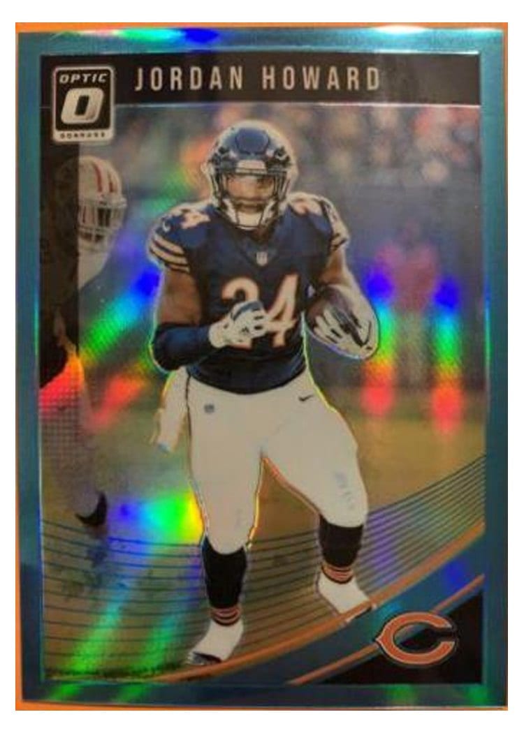 2018 Donruss Optic Base Set Jordan Howard #19 card