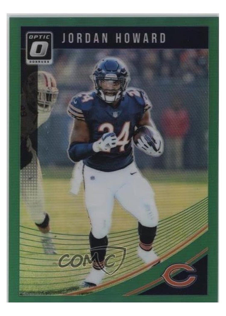 2018 Donruss Optic Base Set Jordan Howard #19 card