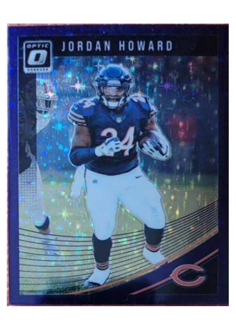 2018 Donruss Optic Base Set Jordan Howard #19 card