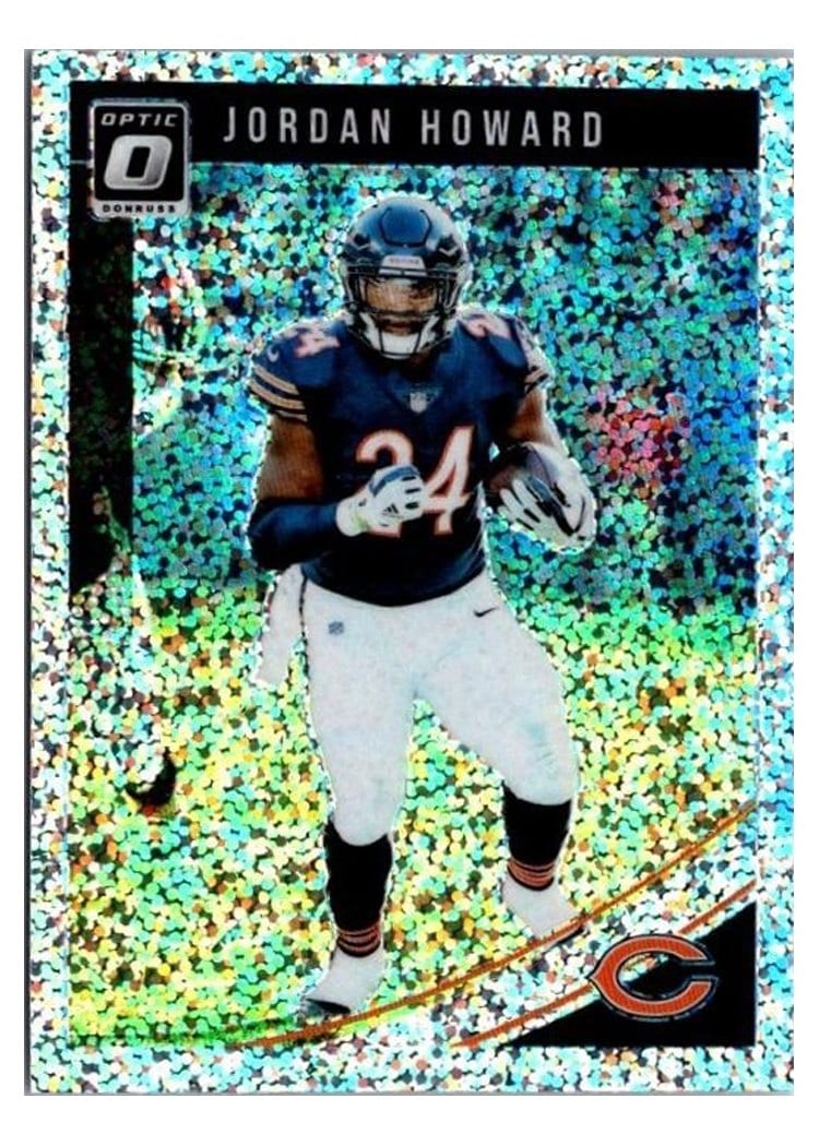 2018 Donruss Optic Base Set Jordan Howard #19 card