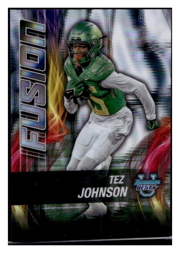 2024 Bowman University Best Mirror Image Fusion Set Jordan James #MIF-9 card