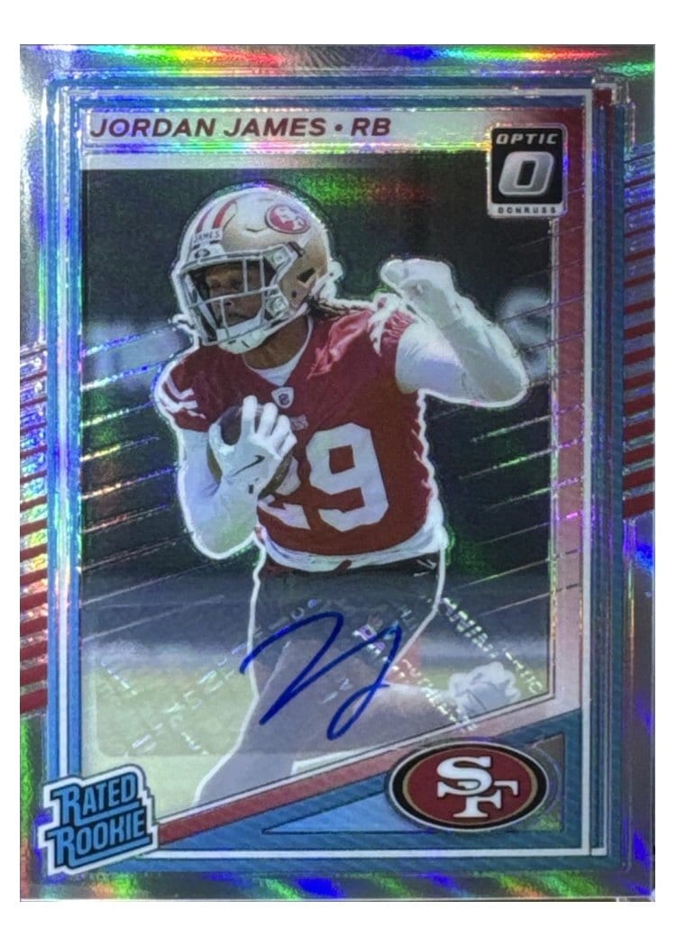 2025 Donruss Base Set Jordan James #374 card