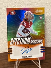 2025 Panini Absolute Spectrum Signatures Jordan James #SPS-JJS card