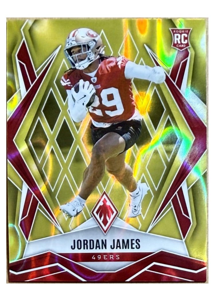 2025 Panini Phoenix Base Set Jordan James #220 card