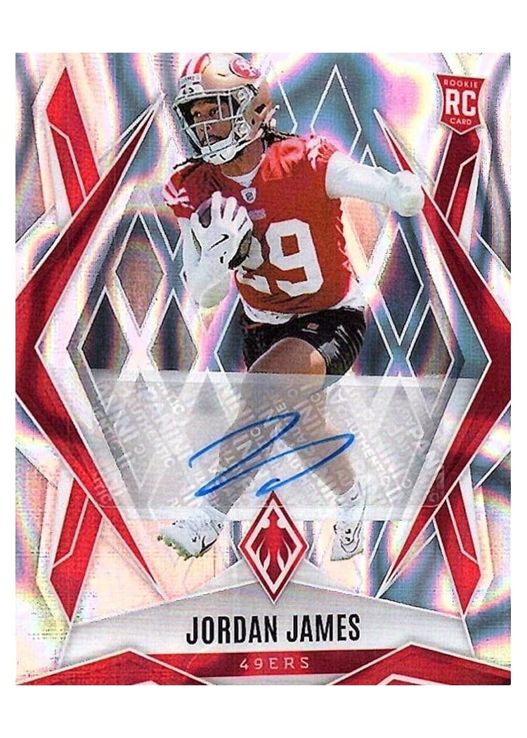 2025 Panini Phoenix Base Set Jordan James #220 card