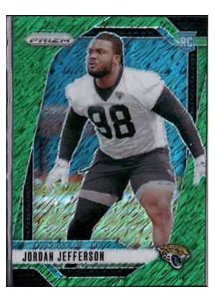 2024 Panini Prizm Base Set Jordan Jefferson Green #358 card