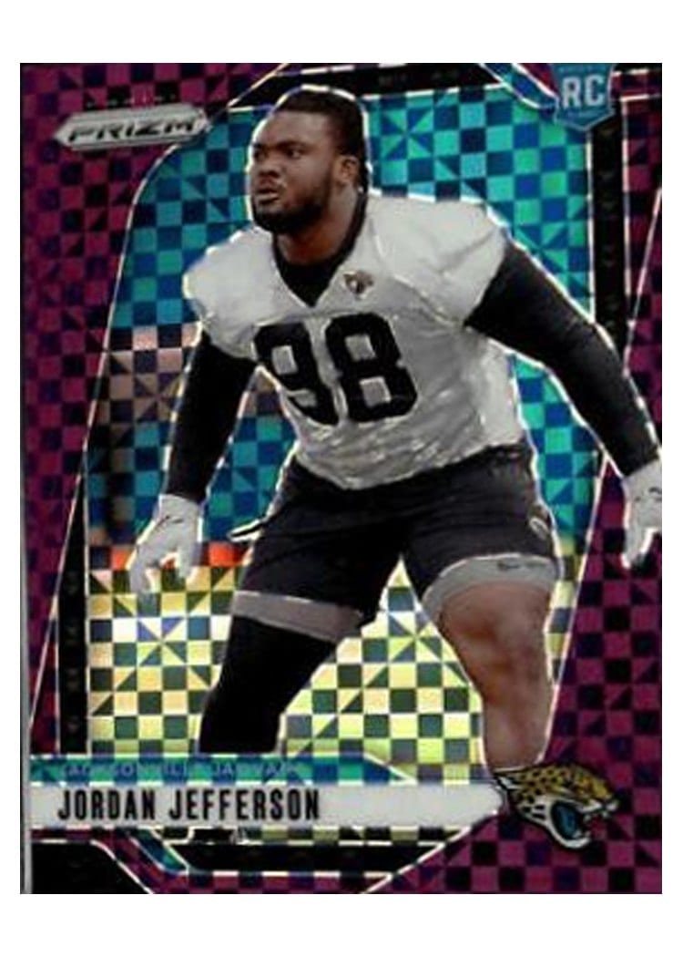 2024 Panini Prizm Base Set Jordan Jefferson Purple Power #358 card